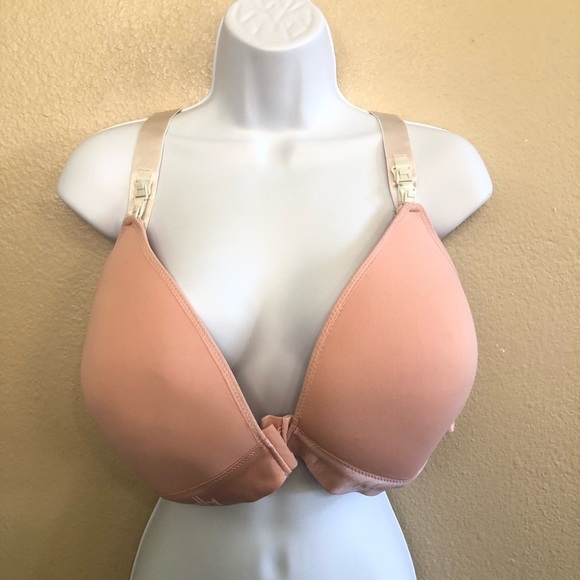 Nurturally  Pink Hands Free Maternity Nursing and Pumping Bra Sz US/Uk 36-44G/F - Picture 6 of 16